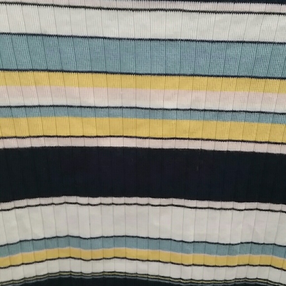 Anthropologie Postmark Striped Ribbed Top Small - Picture 5 of 7
